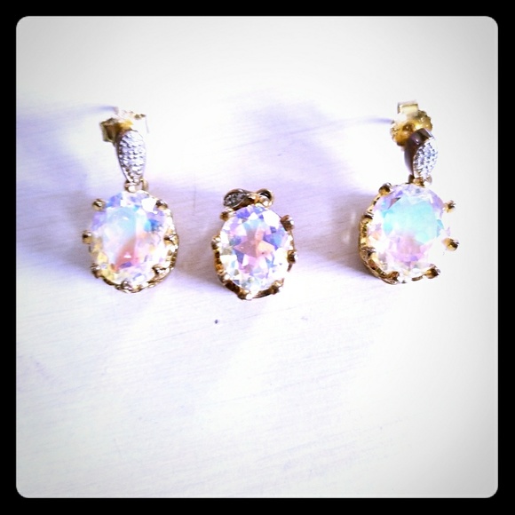 Jewelry - Opal White Mystic Topaz Set